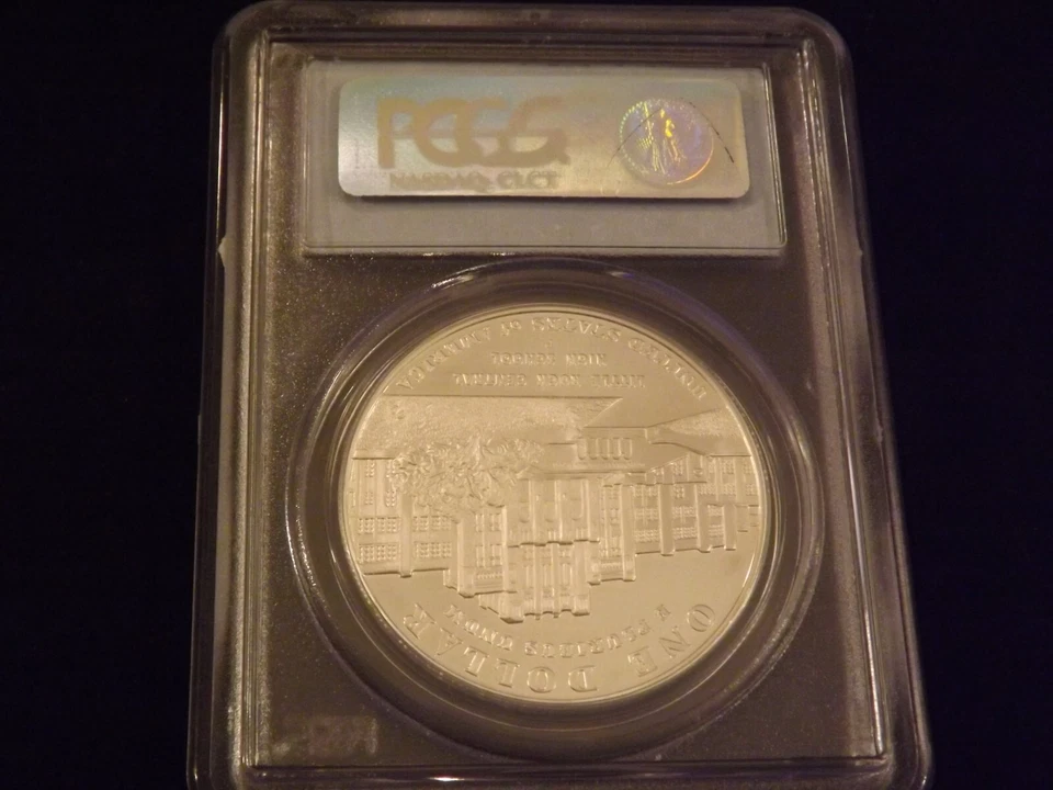 2007-P    $1   DESEGREGATION       PCGS  PR  70 DCAM - Image 2 of 2