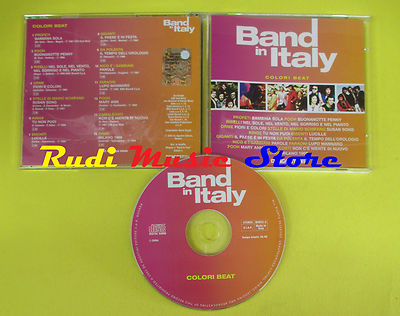 CD BAND ITALY COLORI BEAT compilation PROMO 03 PROFETI POOH ORME (C7) no mc lp