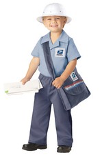 Brand New Mr Postman USPS Mailman Licensed Uniform Toddler Halloween Costume