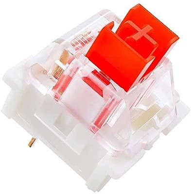 Pack 32 Red Switches3 Pin Key Switch - Cherry MX Equivalent DIY Replaceable S...