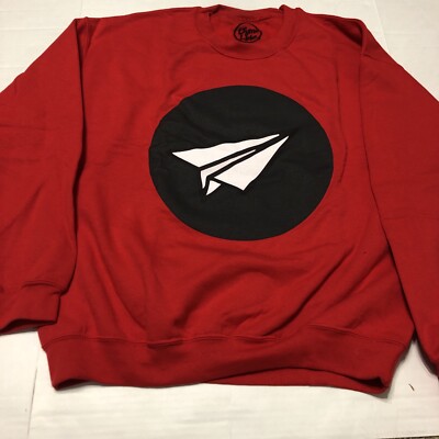 Dyme Lyfe Sweatshirt Fly Red Large New Without Tags