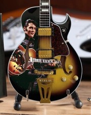 Axe Heaven Elvis Presley Signature '68 Special Hollow Body Mini Guitar Replica