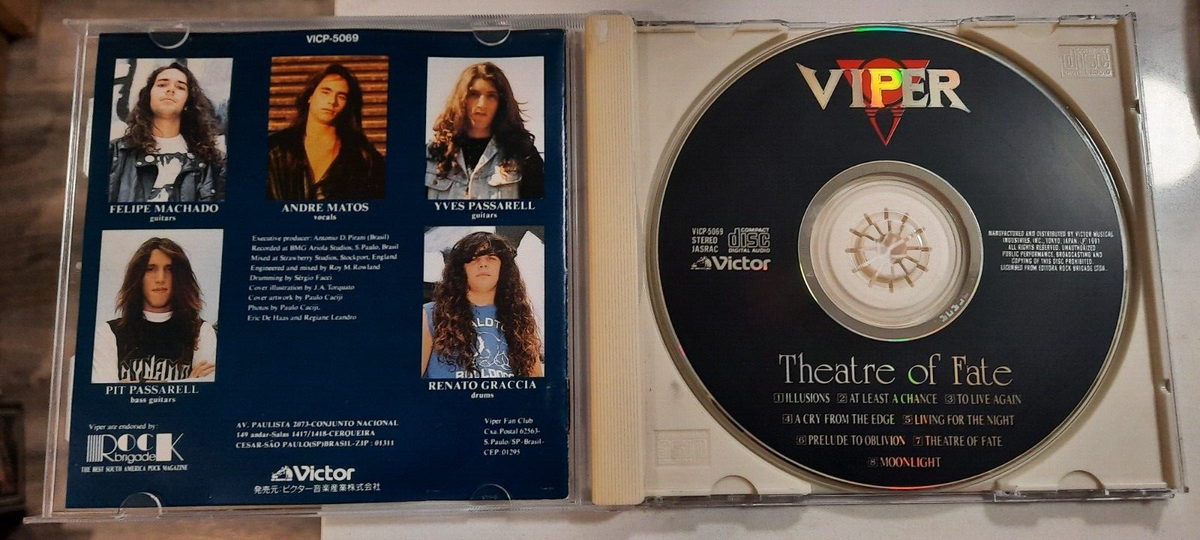 Viper - Theatre of Fate (CD, Victor Japan, VICP-5069) U9 | eBay