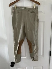 The Tailored Sportsman English Horse Riding Pants Women's 26 Made In USA Vtg