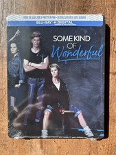 Some Kind of Wonderful w. Steelbook Blu-ray  Digital, 1987, Region Free  NEW 