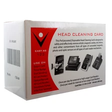 CR80 Magnetic Card Reader and Keyless Lock Cleaning Cards 50pcs