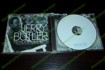 Jerry Butler CD The Philadelphia Sessions Iceman Cometh Ice On Ice And More