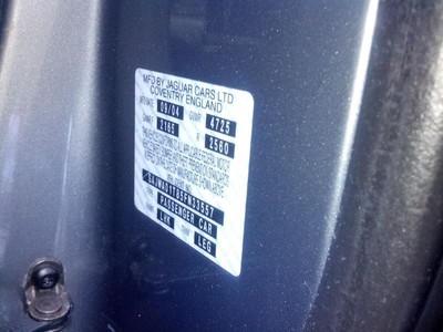 Passenger Headlight Excluding R Model Xenon HID Fits 03-08 S TYPE 1273191