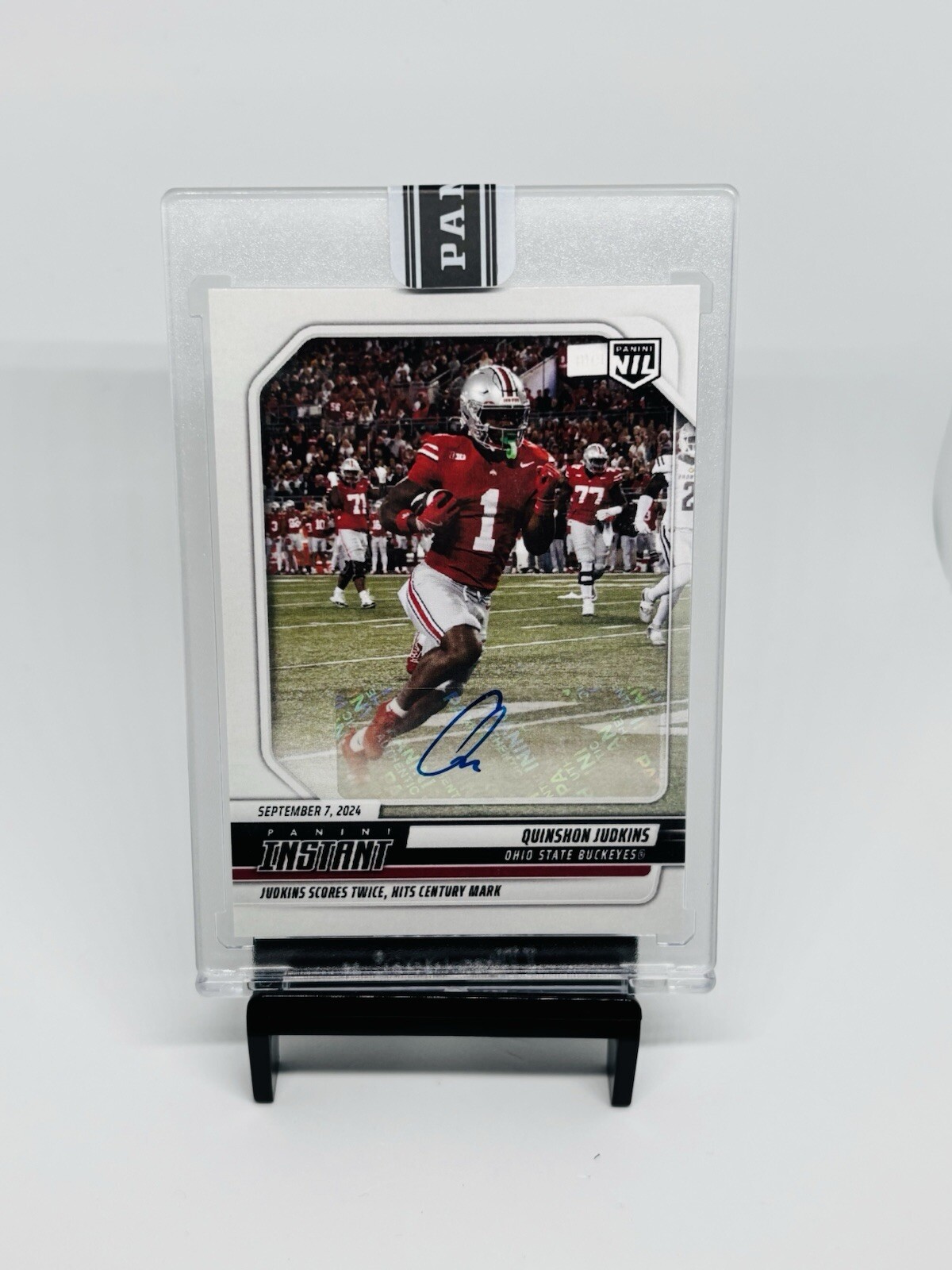 2024 Panini Instant Quinshon Judkins Rookie Auto /99 Ohio State RC