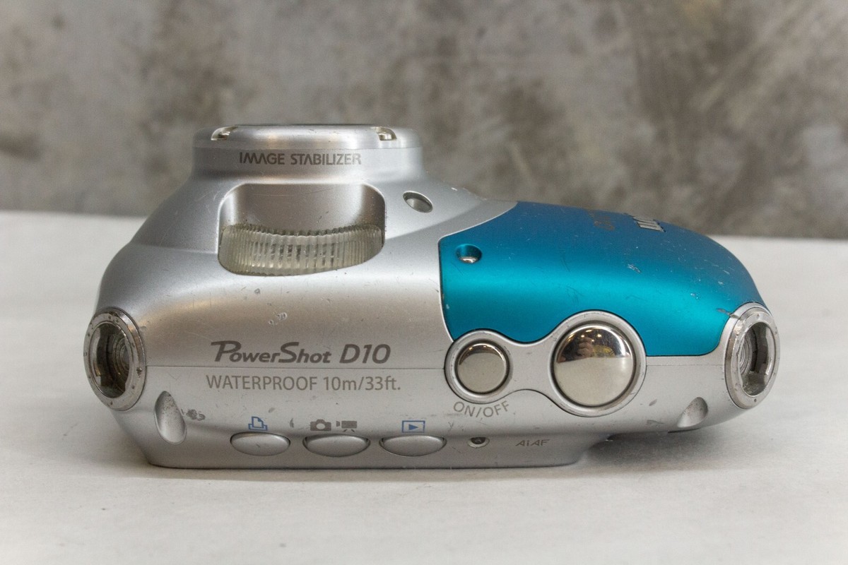 Canon Powershot D10 Waterproof Camera - 12.1MP, 3x Zoom