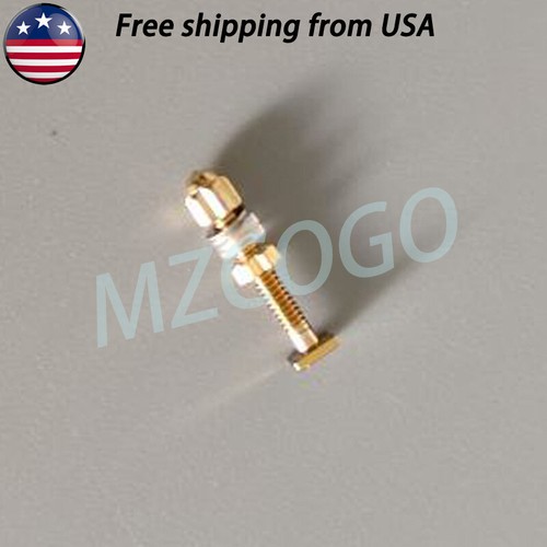 2,5*2,5 mm Metall Quadratische Schraube & Bolzen Set passt für C AR Tier Brille Rahmen Gold - Bild 4 von 5
