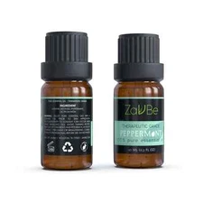 ZAVBE Peppermint Essential Oil | 100% Pure, Undiluted, Natural Aromatherapy