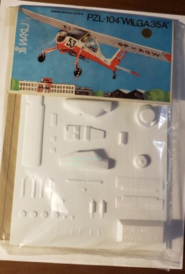 Waku PZL-104 Wilga 35A 1/72 vacuform kit