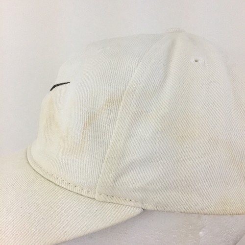 Vtg Nike Faded Swoosh Check Hat Logo Golf Beach Vacation Snap Back Baseball Cap - Picture 3 of 12