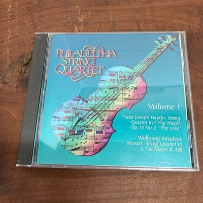 Philadelphia String Quartet   Volume 1 CD 1995 Classical Live Friends