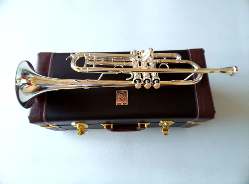 B Flat Trumpet LT180S-37 silver-plated genuine Trumpet musical instrument