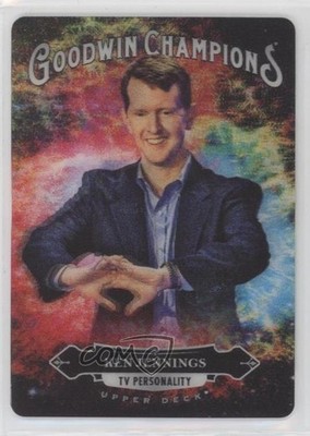 2020 Goodwin Champions Splash of Color 3-D Lenticular Tier 1 Ken Jennings f0n