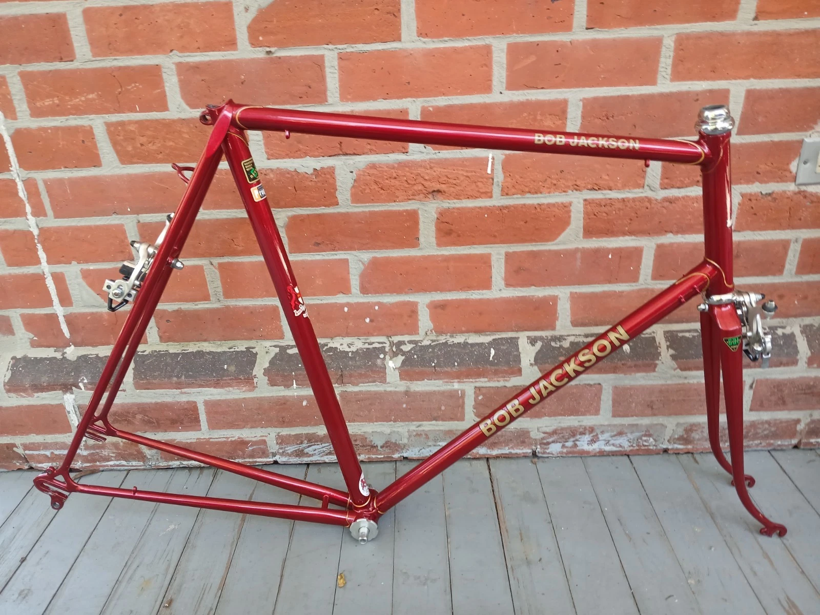 Bob Jackson frameset 62cm, Reynolds 531, and extras - Picture 1 of 7