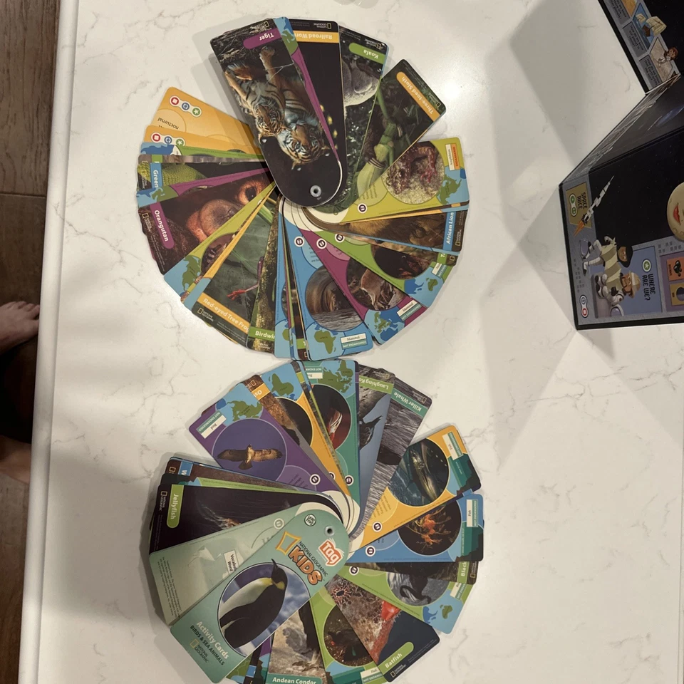 Leap Frog Tag Reading System Pen, Solar System, National Geographic, 6 books - Image 4 of 4