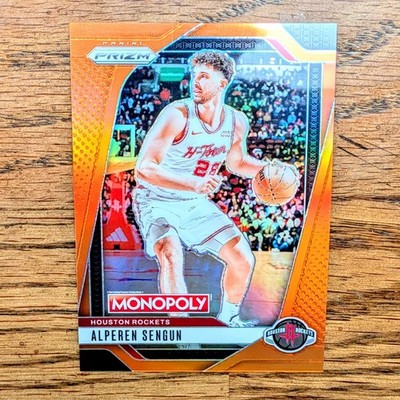 2024-25 Panini Prizm Monopoly #70 ALPEREN SENGUN 014/149 Orange Prizm