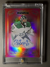2019-2020 UPPER DECK STATURE AUTO BEN BISHOP 01/35