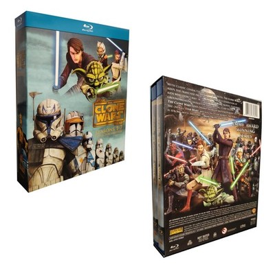 Star Wars The Clone Wars: The Complete Series, Seasons 1-7 (BLU