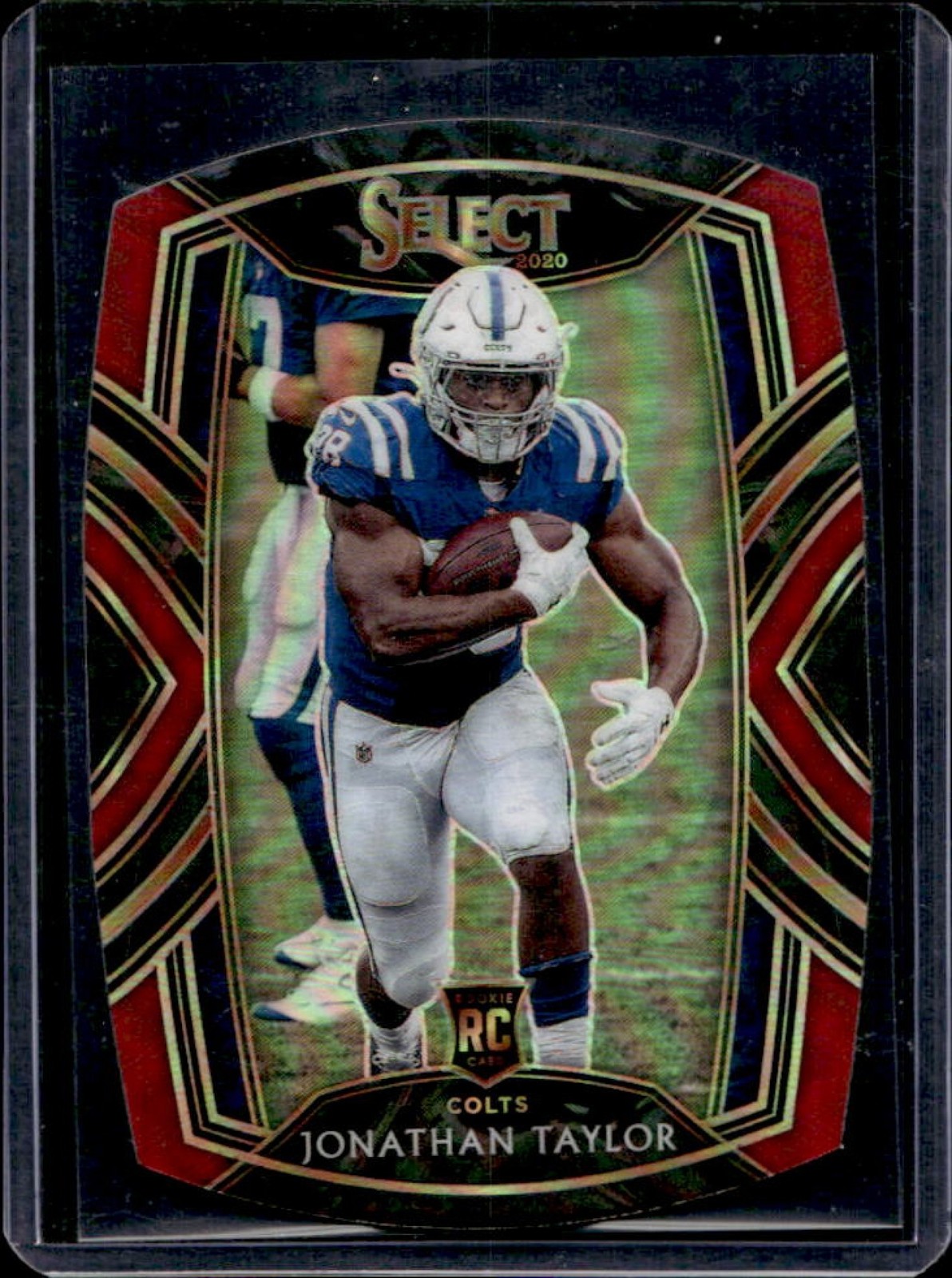 2020 Select Jonathan Taylor RC Maroon Prizm Die Cut Club #253 Colts