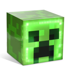 Minecraft Green Creeper Mini Fridge 9 Can 6.7...