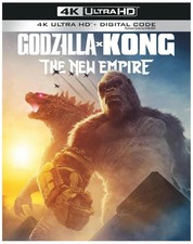 Godzilla x Kong The New Empire 4K UHD Blu-ray NEW