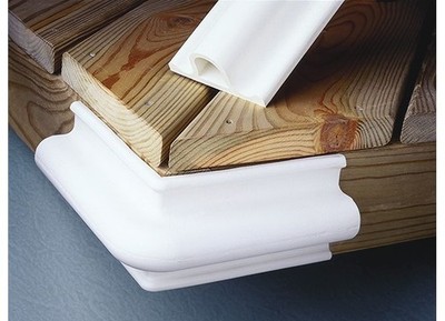 Taylor Made 96009 3-1/2'' Molded Corner Dock Edge