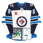 Saku Maenalanen Winnipeg Jets 2023/24 Game Worn Adidas NHL Jersey COA