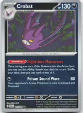 Crobat - 051/086 Reverse Holo Chaos Rising NM/M