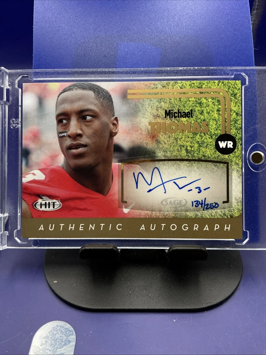 Michael Thomas Football Rookie Sports Trading Cards & Accessories
