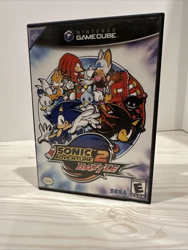 Sonic Adventure 2 Battle (Nintendo GameCube, 2004), Black Label  CIB,Working