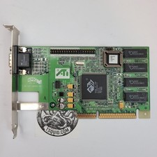 ATI Rage IIC AGP Graphics Card 109-48300-00 Vintage Video Controller VGA 1998