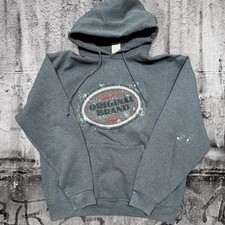 Snap-on Tools Hoodie   Workwear Mechanic Grunge   Charcoal   Men  s Large