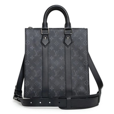 LOUIS VUITTON M46456 Sac Plat Cross Monogram Eclipse Black #521