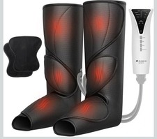 QUINEAR Leg Massager with Heat and Air Compression,Foot and Calf Massager for...