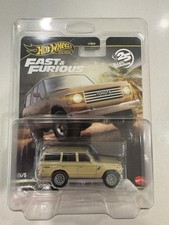 Hot Wheels Fast & Furious Toyota Land Cruiser FJ60 1:64 Diecast Beige Unopened