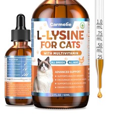 L-Lysine Supplement for Cats - Immune Respiratory Support Feline Blue
