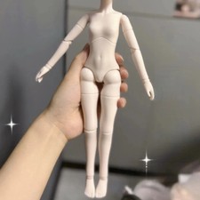 28cm Height Body for 1/6 BJD Plastic 30cm Girl Doll Joints Body Accessories