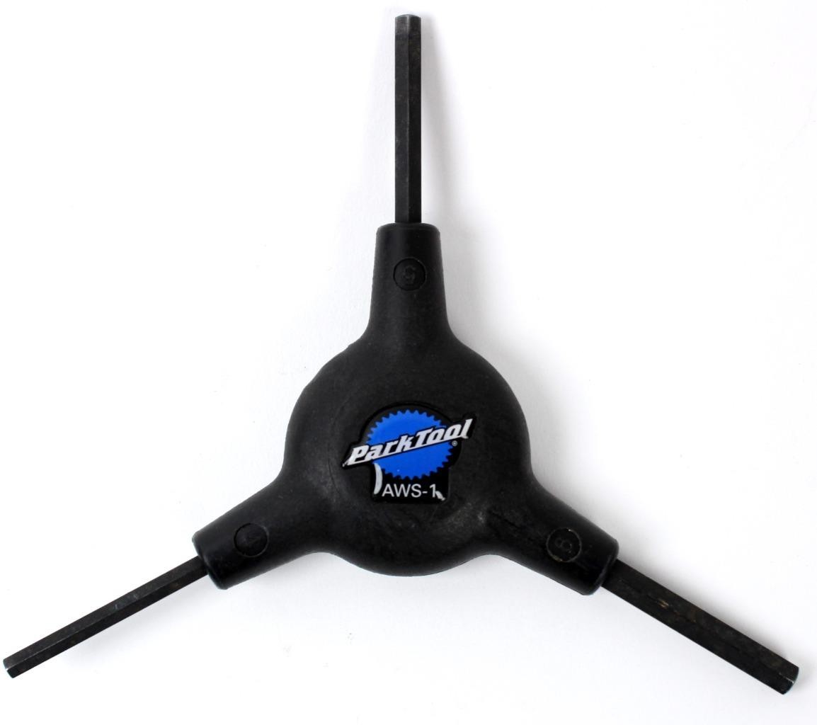 Park Tool AWS-1 Y Three 3-Way Hex Wrench 4mm 5mm 6mm Bike Repair NO PACKAGE