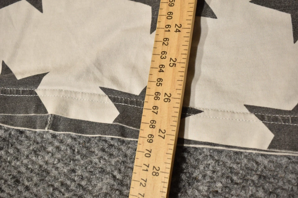 Camiseta Jersey Manga Corta Givenchy Estampado Estrellas y Rayas Negro/Blanco M Foto 3 de 4