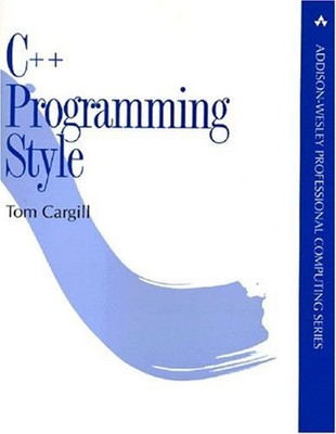 C++ Programming Style Paperback Tom Cargill