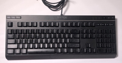 HyperX Alloy Core RGB Gaming USB Keyboard US Layout Black TESTED HX-KB5ME2