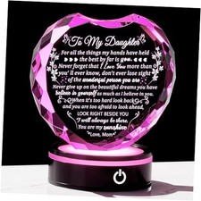 Gifts from Mom Birthday Gifts Ideas for Crystal Heart Keepsakes with Daughter