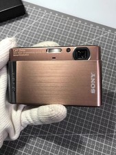 SONY Cyber-shot DSC-T90 Digital Camera 12.10 MP 4x Zoom English Languages-Brown-