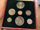 Beautifully Toned 1967 Royal Canadian Mint 7 Coin Proof Set .80 Silver