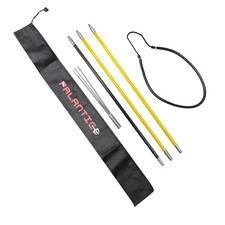 Hybrid Hawaiian Sling 7-Foot Travel Spearfishing Pole Spear with 3-Prong Tip,...
