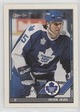 1991-92 O-Pee-Chee Peter Zezel #445 0il7